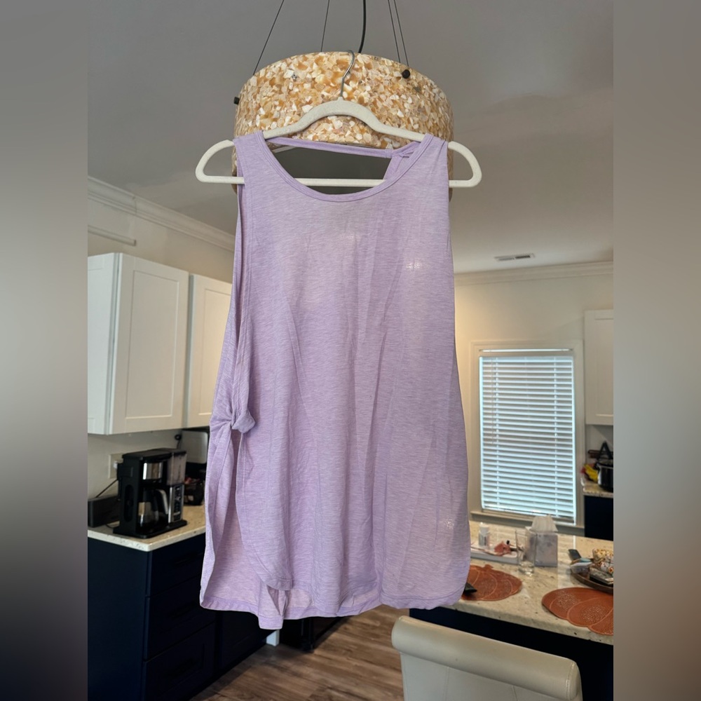 Lavender Sleeveless Women's Top